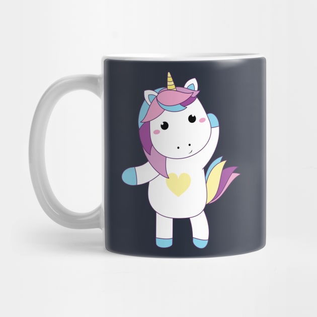 Baby unicorn model by grafart